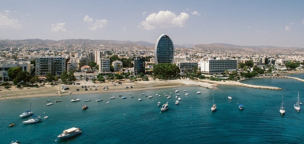 An image of the Limassol Beachfront